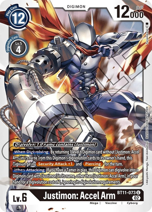 Image for Justimon: Accel Arm - Digimon Card Game