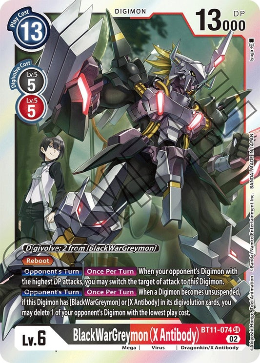 Image for BlackWarGreymon (X Antibody) - Digimon Card Game