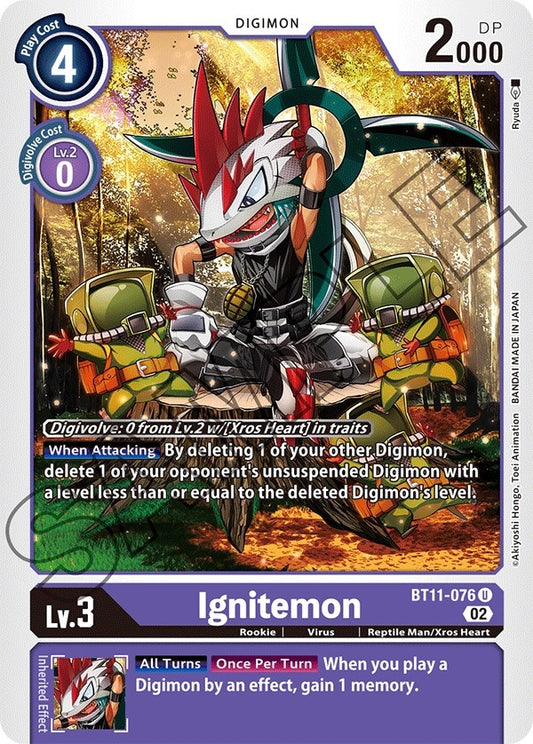 Image for Ignitemon - Digimon Card Game