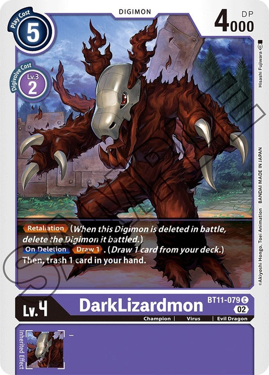 Image for DarkLizardmon - Digimon Card Game