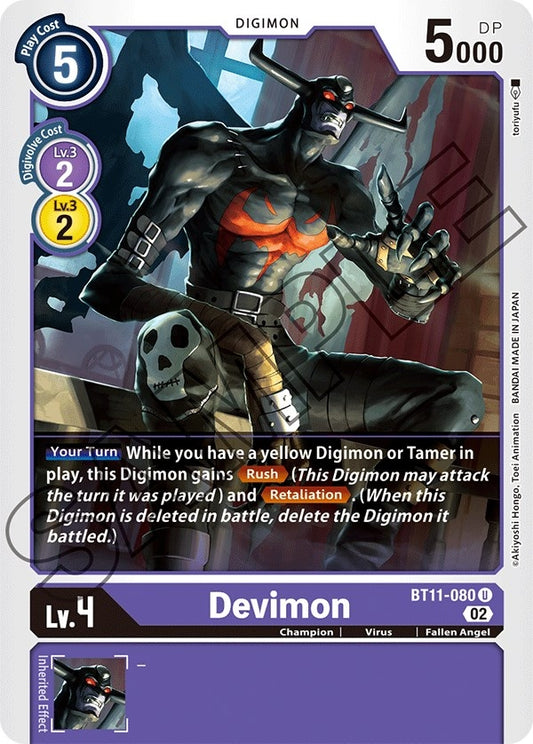 Image for Devimon - Digimon Card Game