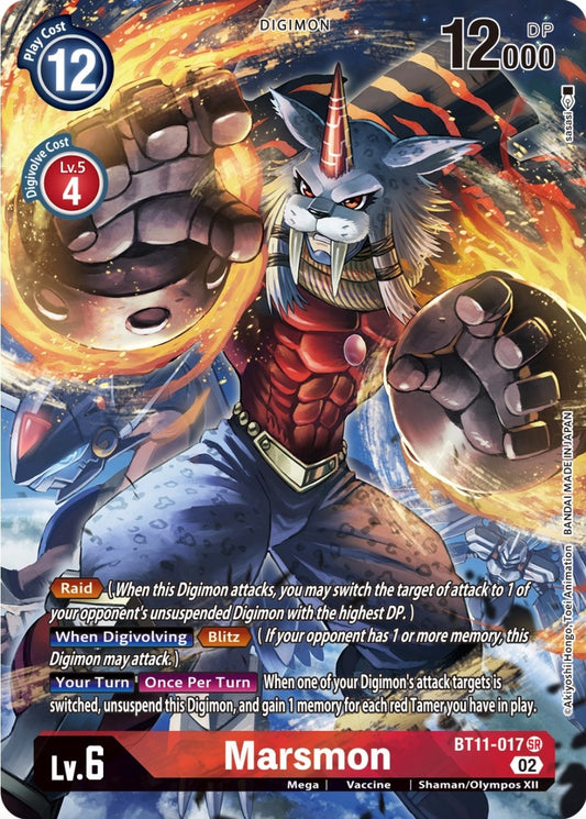 Image for Marsmon (Alternate Art) - Digimon Card Game
