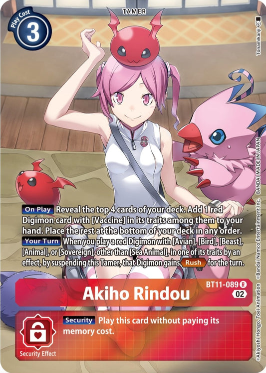 Image for Akiho Rindou (Alternate Art) - Digimon Card Game