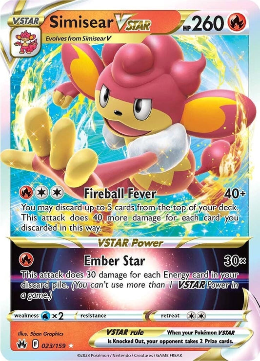 Image for Simisear VSTAR - Pokemon