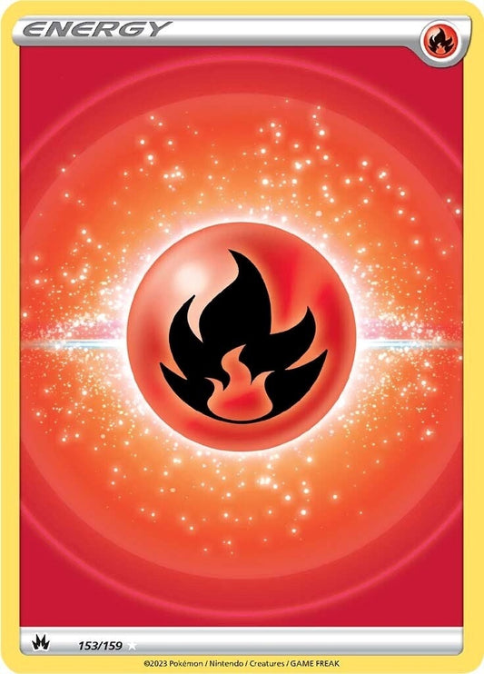 Image for Fire Energy (Texture Full Art) - Pokemon