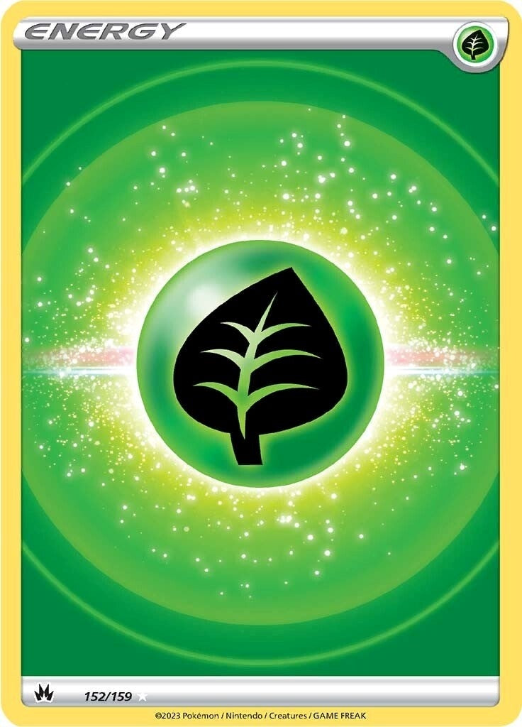 Image for Grass Energy (Texture Full Art) - Pokemon