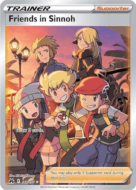 Image for Friends in Sinnoh (Full Art) - Pokemon