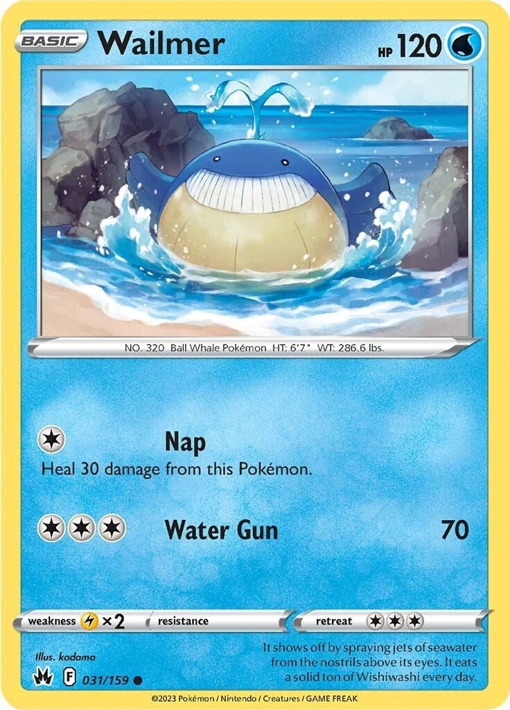 Image for Wailmer - Pokemon