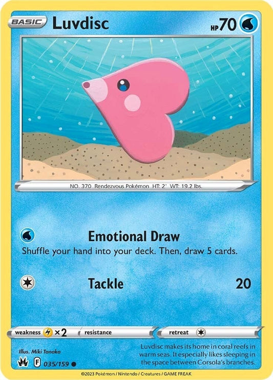 Image for Luvdisc - Pokemon