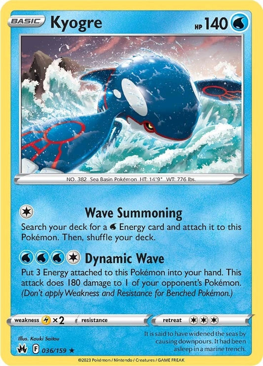 Image for Kyogre - Pokemon