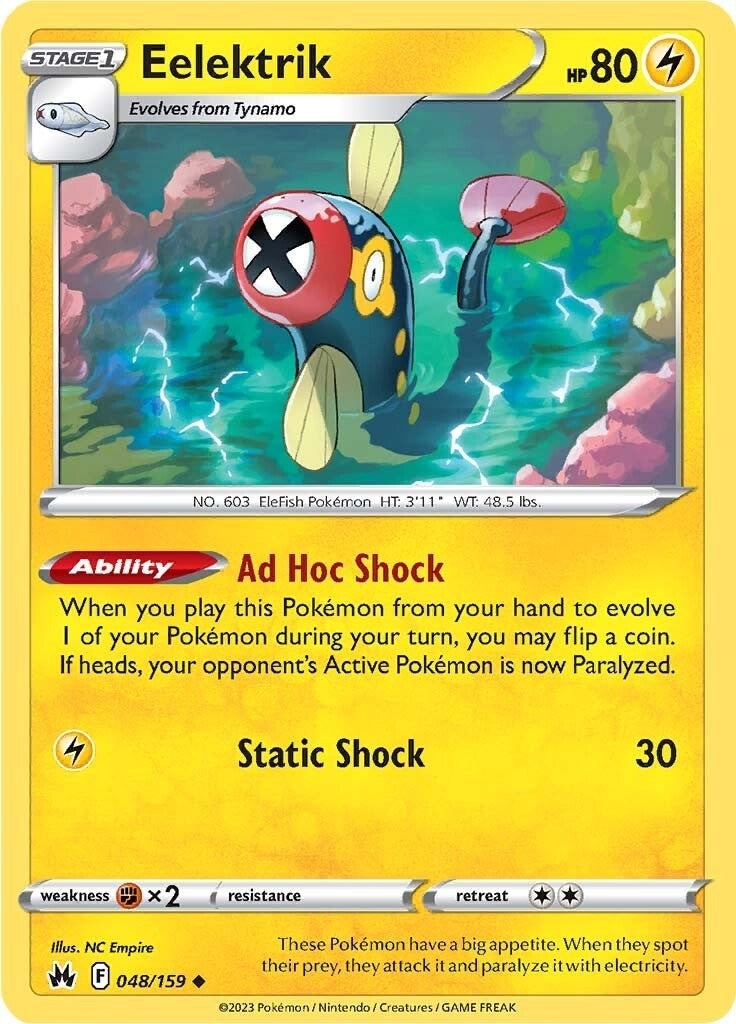 Image for Eelektrik - Pokemon