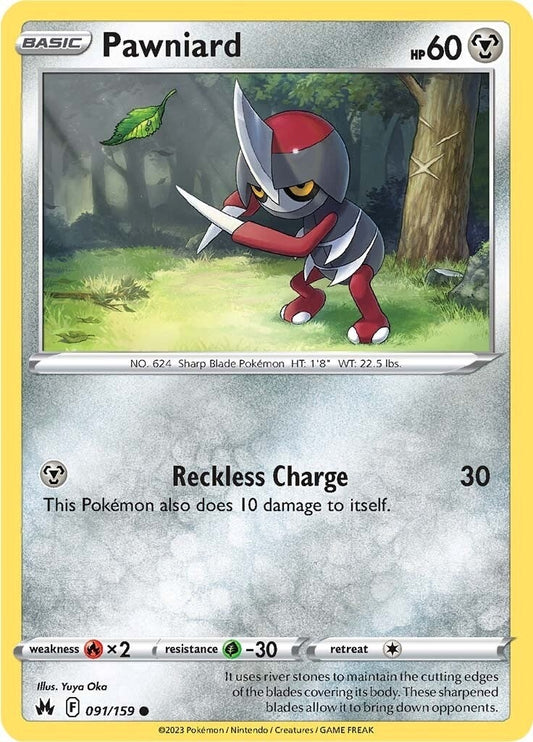 Image for Pawniard (91) - Pokemon