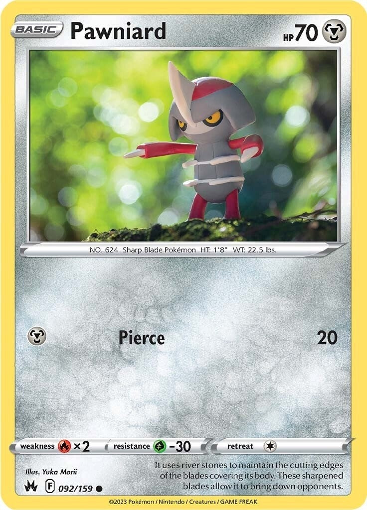 Image for Pawniard (92) - Pokemon