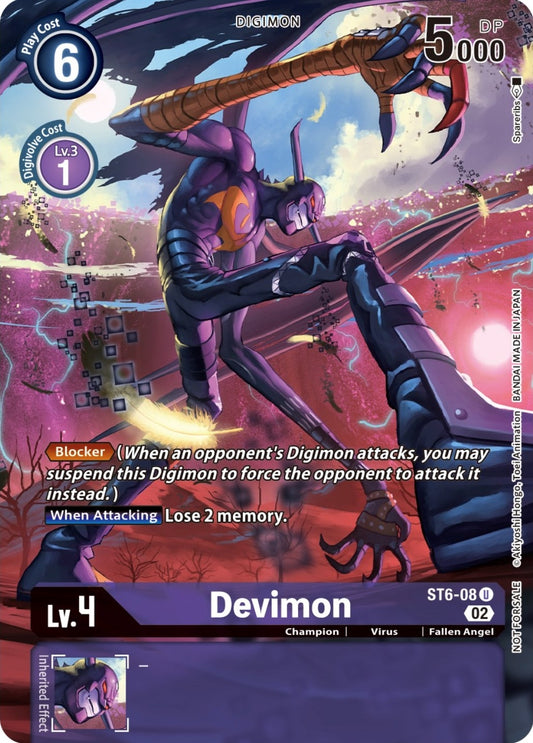 Image for Devimon (Digimon Illustration Competition Pack 2022) - Digimon Card Game