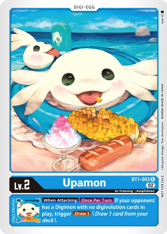 Image for Upamon - BT1-003 (Winner Pack Dimensional Phase) - Digimon Card Game