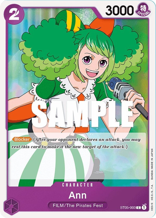 Image for Ann - One Piece Card Game
