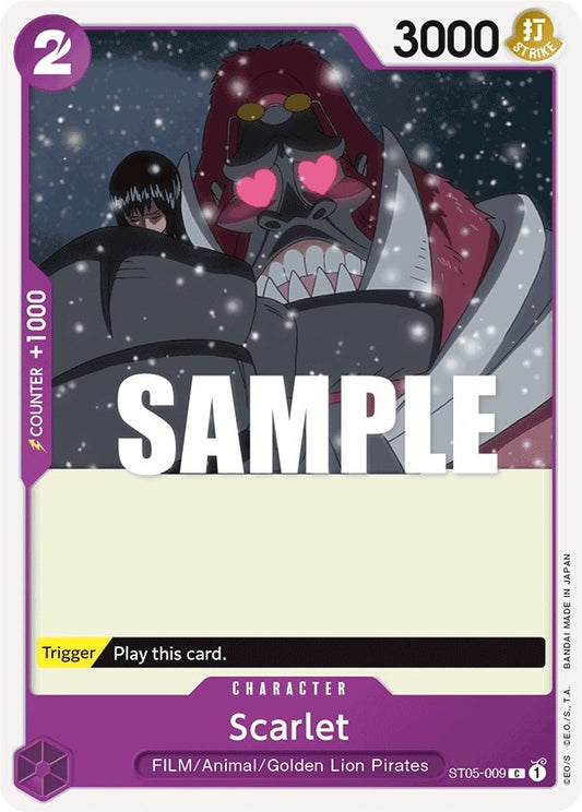 Image for Scarlet - One Piece Card Game