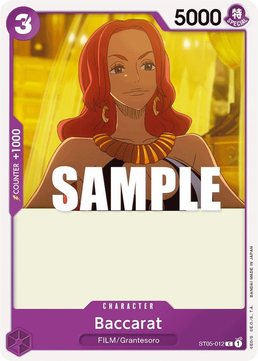Image for Baccarat - One Piece Card Game