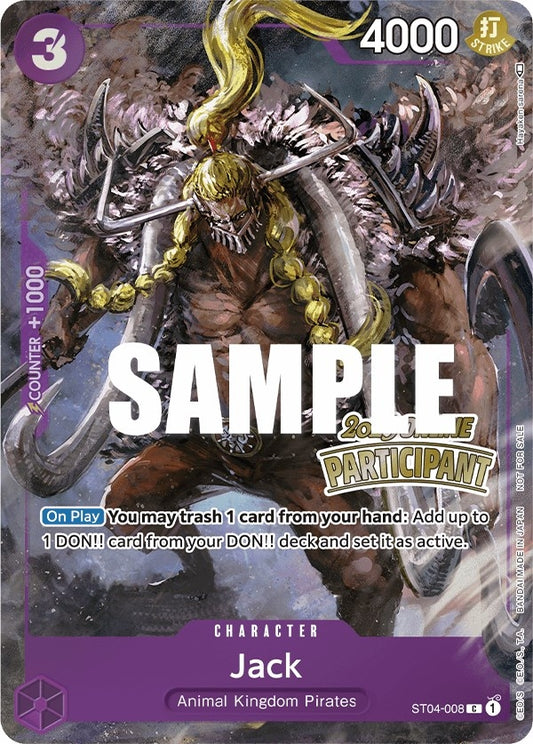 Image for Jack (Online Regional 2023) [Participant] - One Piece Card Game