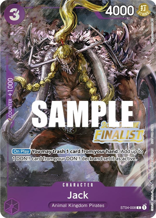 Image for Jack (Online Regional 2023) [Finalist] - One Piece Card Game