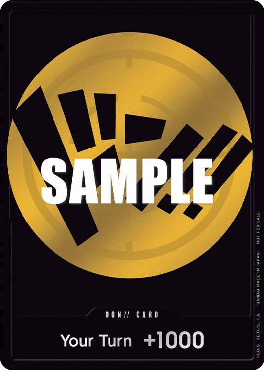 Image for DON!! Card (Yellow) - One Piece Card Game