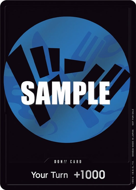 Image for DON!! Card (Blue) - One Piece Card Game