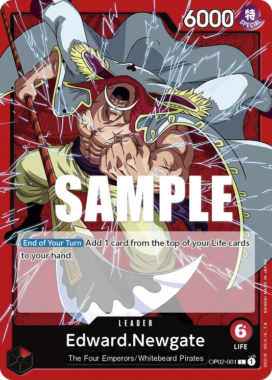 Image for Edward.Newgate (001) - One Piece Card Game