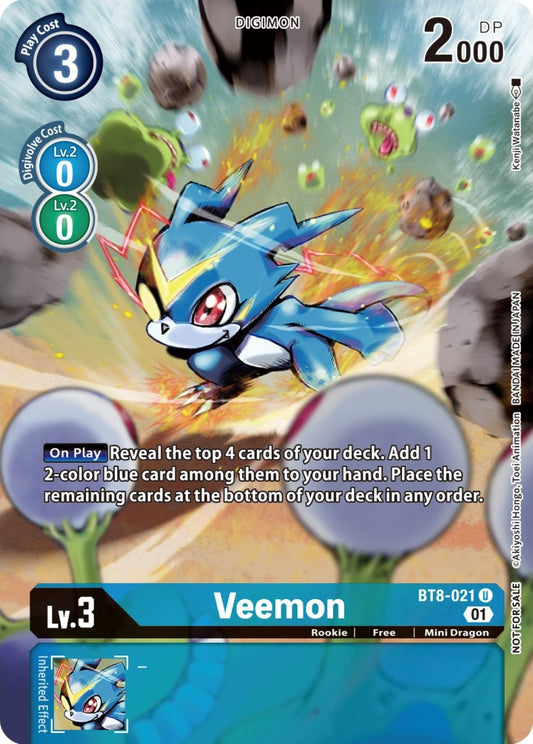 Image for Veemon (Dimensional Phase Pre-Release) - Digimon Card Game