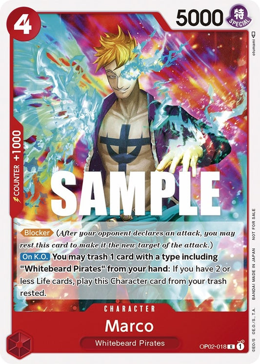 Image for Marco (Promotion Pack 2023) - One Piece Card Game