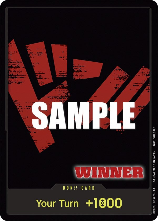 Image for DON!! Card (Tournament Pack Vol. 2) [Winner] - One Piece Card Game