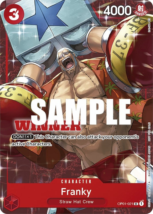 Image for Franky (Tournament Pack Vol. 2) [Winner] - One Piece Card Game