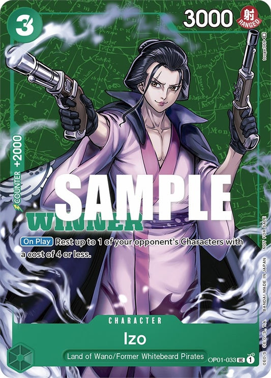 Image for Izo (Tournament Pack Vol. 2) [Winner] - One Piece Card Game