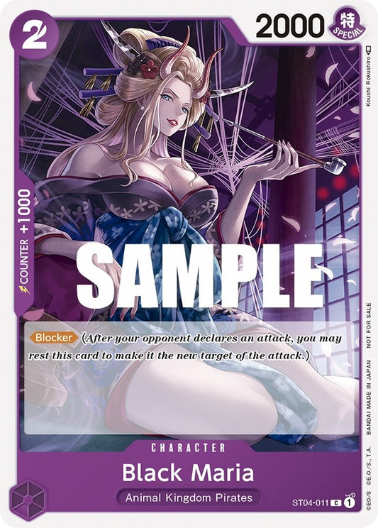 Image for Black Maria (Tournament Pack Vol. 2) - One Piece Card Game