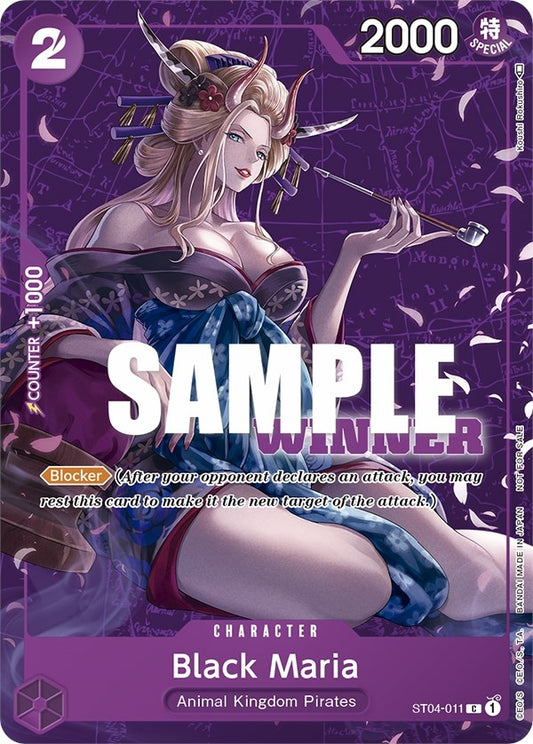 Image for Black Maria (Tournament Pack Vol. 2) [Winner] - One Piece Card Game