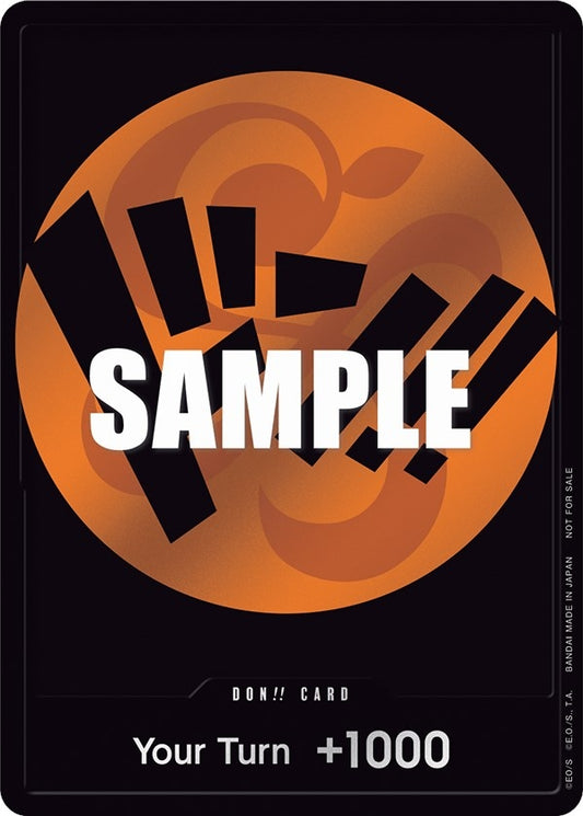 Image for DON!! Card (Orange) - One Piece Card Game