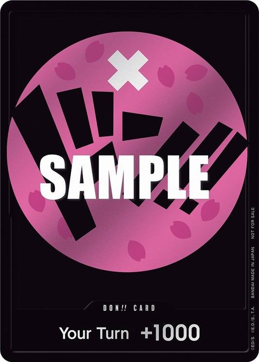 Image for DON!! Card (Pink) - One Piece Card Game
