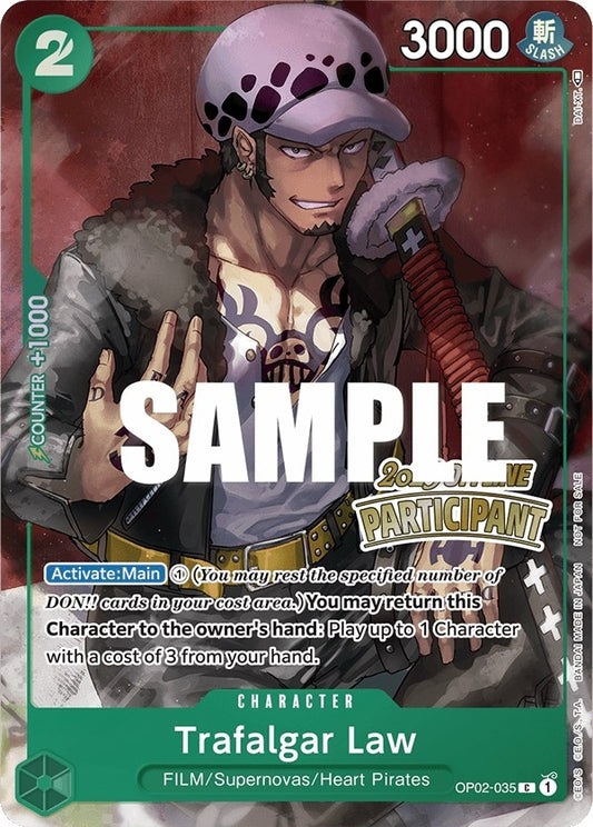 Image for Trafalgar Law (Offline Regional 2023) [Participant] - One Piece Card Game