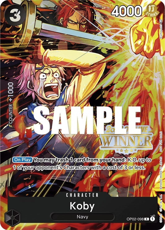 Image for Koby (Offline Regional 2023) [Winner] - One Piece Card Game