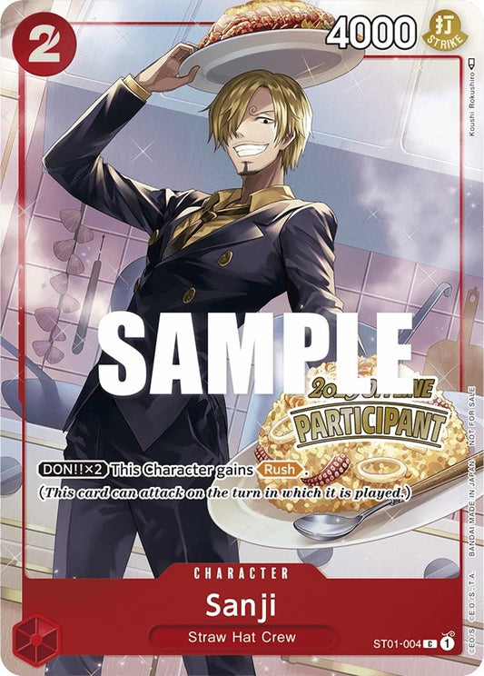 Image for Sanji (Offline Regional 2023) [Participant] - One Piece Card Game