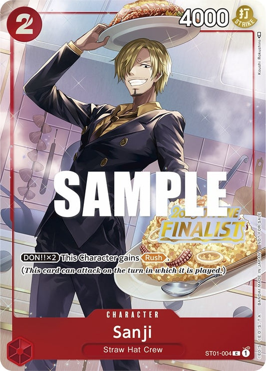 Image for Sanji (Offline Regional 2023) [Finalist] - One Piece Card Game