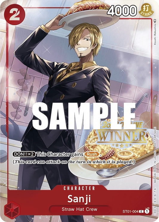 Image for Sanji (Offline Regional 2023) [Winner] - One Piece Card Game