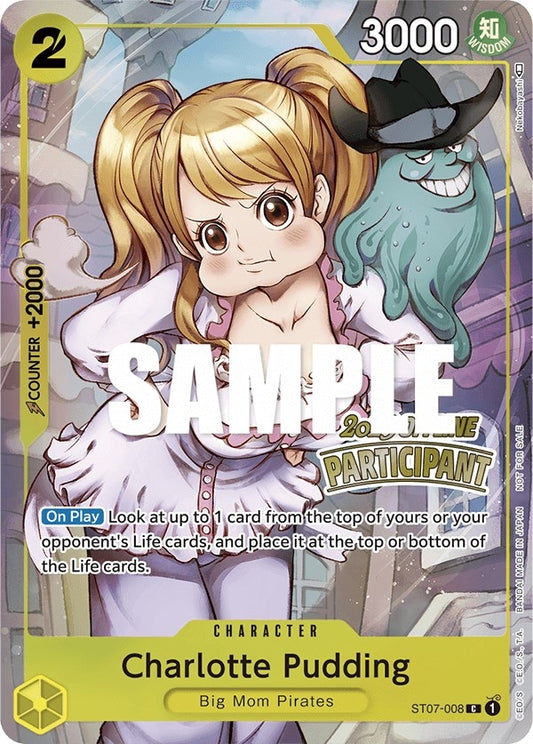 Image for Charlotte Pudding (Offline Regional 2023) [Participant] - One Piece Card Game