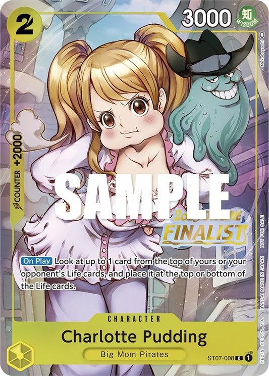 Image for Charlotte Pudding (Offline Regional 2023) [Finalist] - One Piece Card Game