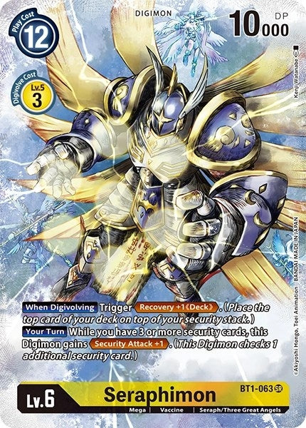 Image for Seraphimon (Alternate Art) - Digimon Card Game