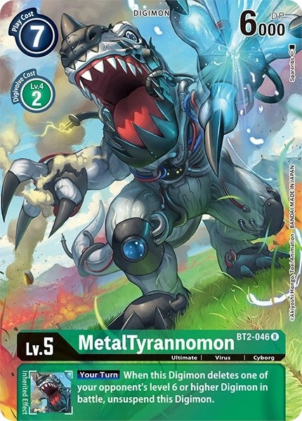 Image for MetalTyrannomon (Alternate Art) - Digimon Card Game
