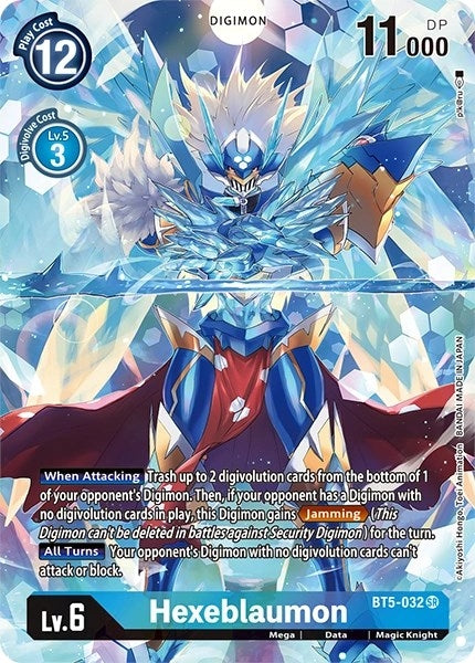 Image for Hexeblaumon (Alternate Art) - Digimon Card Game