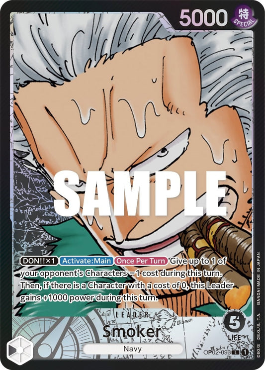 Image for Smoker (093) (Alternate Art) - One Piece Card Game