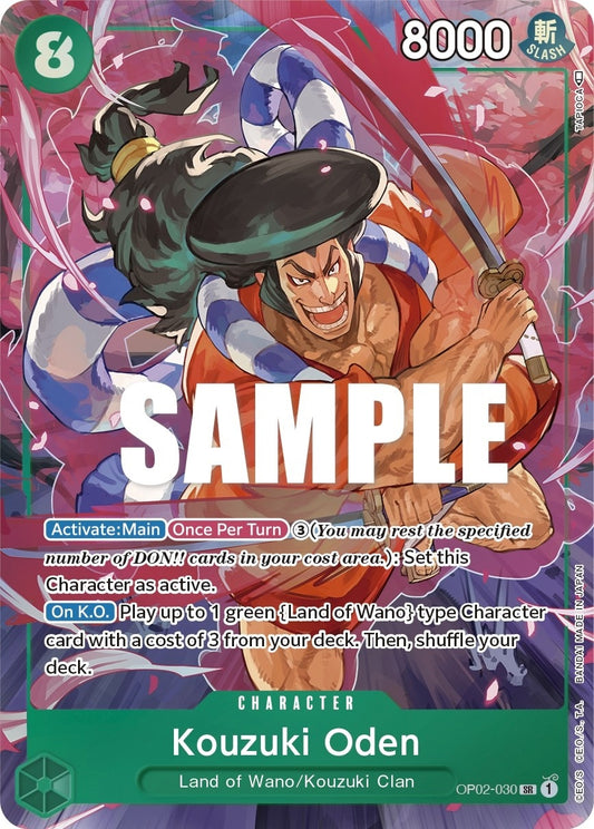 Image for Kouzuki Oden (Alternate Art) - One Piece Card Game