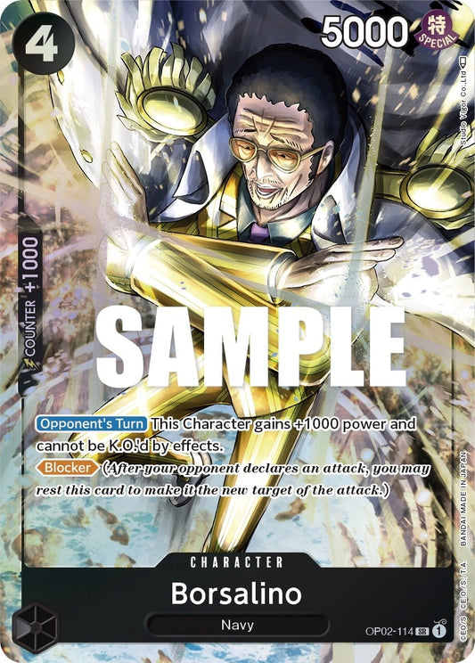 Image for Borsalino (Alternate Art) - One Piece Card Game