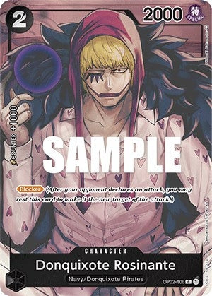 Image for Donquixote Rosinante (Box Topper) - One Piece Card Game